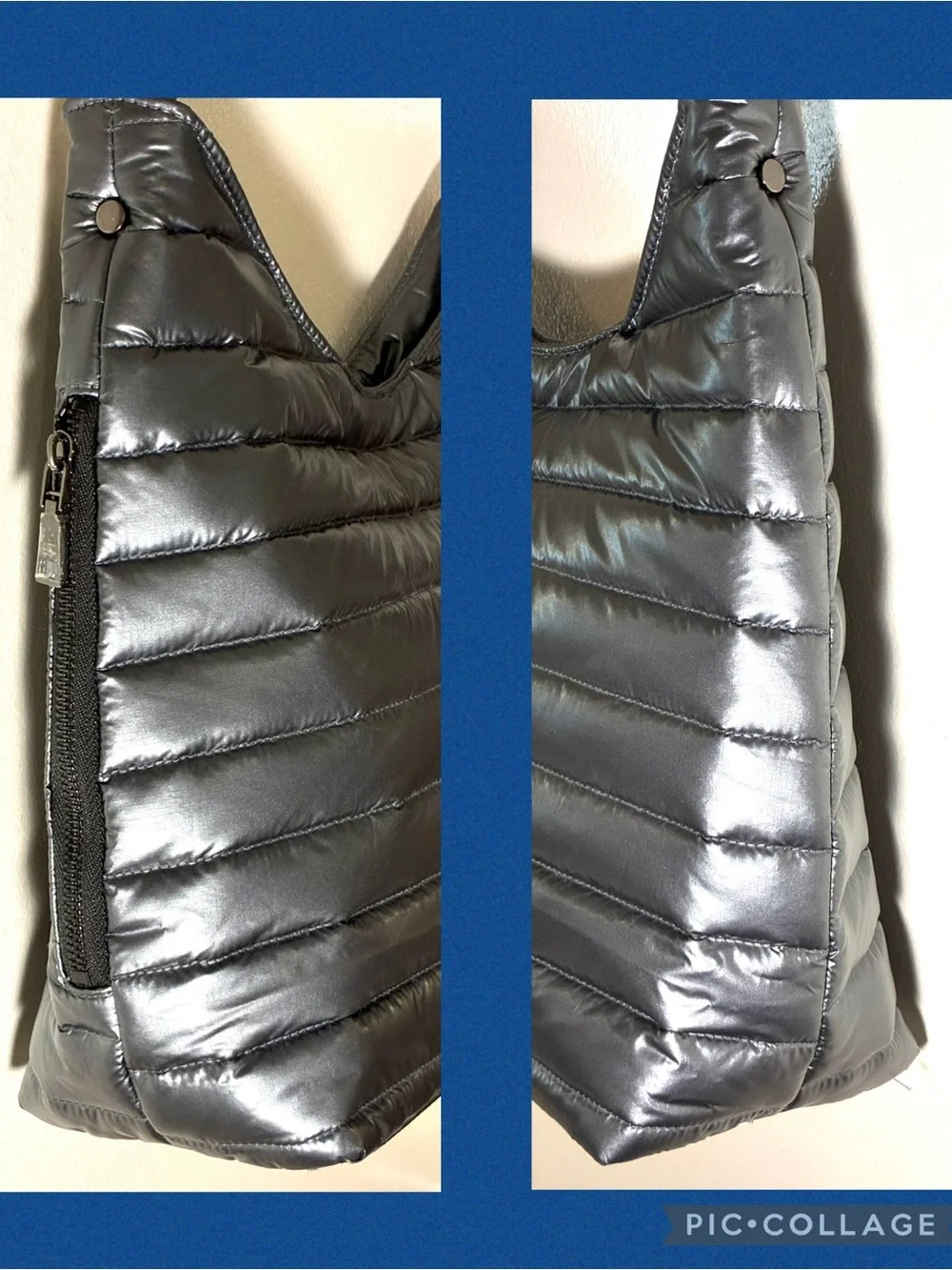 Think Royln The Beverly Puffer Hobo Bag